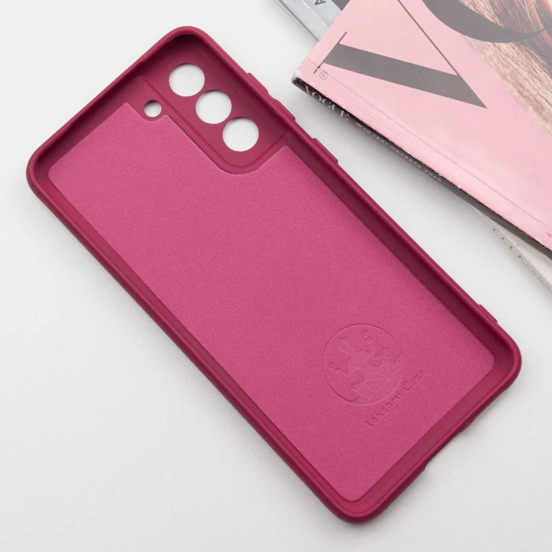 Чохол Silicone Case Lakshmi з закритою камерою на Samsung Galaxy S23 – Бордовий / Marsala. Фото 10 з 17