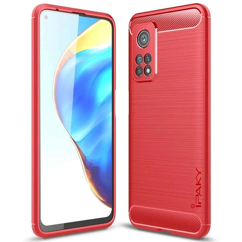 

Силіконовий чохол iPaky Slim на Xiaomi Mi 10T (Червоний)