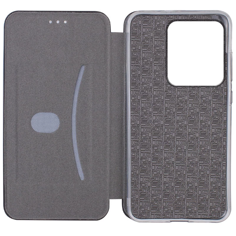 Чохол-книжка класичний на Motorola Moto G75 – Чорний. Фото 3 з 3