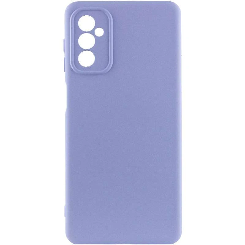 

Чехол Silicone Case Lakshmi с закрытой камерой для Samsung Galaxy M52 (Сиреневый / Dasheen), Бузковий / dasheen