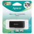 Флеш накопичувач Apacer USB 3.2 AH350 128Gb – Black. Фото 6 з 6