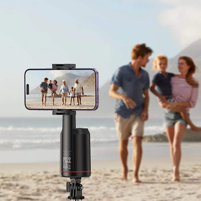 Подставка с трекером движения Hoco K23 Lotus smart PTZ – Black. Фото 5 из 7