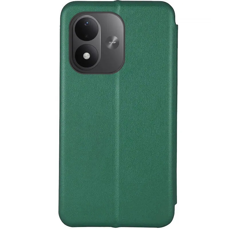 Чохол-книжка класичний на Xiaomi Redmi Note 17 Pro – Зелений. Фото 2 з 3