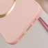 TPU чохол Bonbon з металевими кнопками та MagSafe на Apple iPhone 16 – Рожевий / Light Pink. Фото 7 з 7