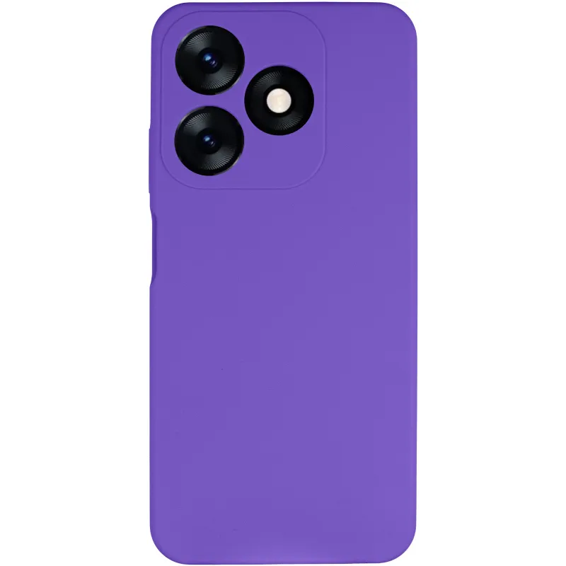 Чохол Silicone Case Lakshmi Premium із закритою камерою для TECNO Spark 10 – Фіолетовий / Amethyst. Фото 3 з 8