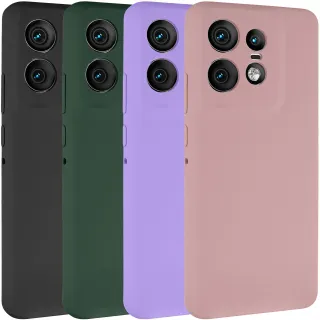 Чехол Silicone Case Lakshmi Premium з закритою камерою на Motorola Edge 50 Pro
