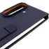 Шкіряний чохол Leather Case (AAA) with stand для Samsung Galaxy Z Fold7 – Navy. Фото 6 з 8