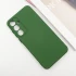 Чохол Silicone Case Lakshmi з закритою камерою на Samsung Galaxy S24 – Зелений / Dark green. Фото 6 з 13