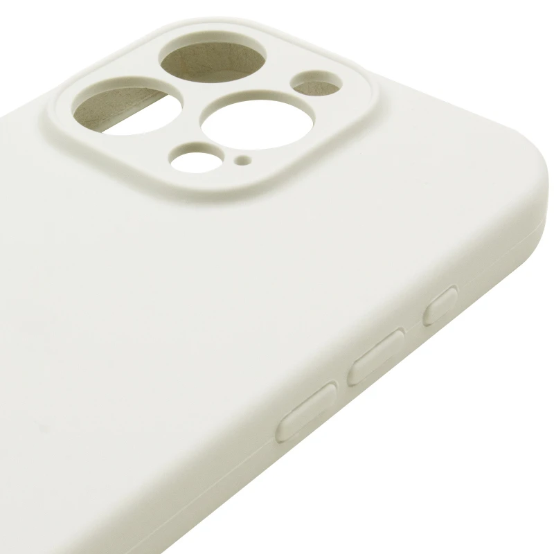 Чохол Silk Full Camera Protective (AA) NO LOGO для Apple iPhone 16 Pro – Бежевий / Antigue White. Фото 4 з 5