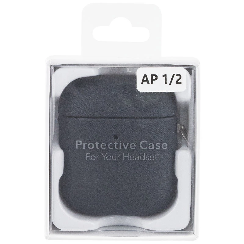 Футляр FineWoven (AAA) для Apple AirPods 1/2 – Black. Фото 8 з 8