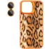 Чохол TPU+PC Wild Leopard with MagSafe and Lens для Apple iPhone 17 (6.3") – Orange. Фото 3 з 3