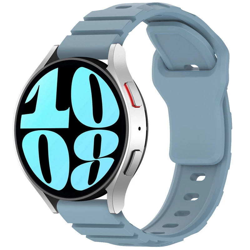 Силіконовий ремінець Defense для Smart Watch 22mm – Light Blue. Фото 1 з 3