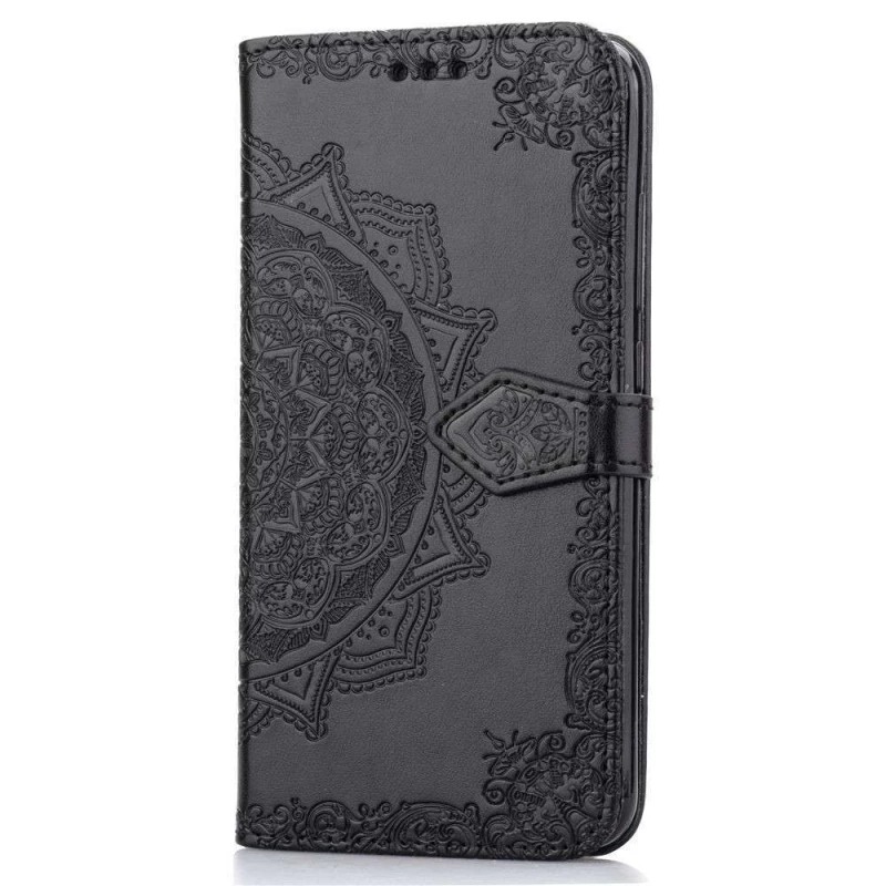 Шкіряний чохол-книжка Art Case з візитницею для Xiaomi Mi 8 Lite / Mi 8 Youth (Mi 8X) – Чорний. Фото 4 з 10
