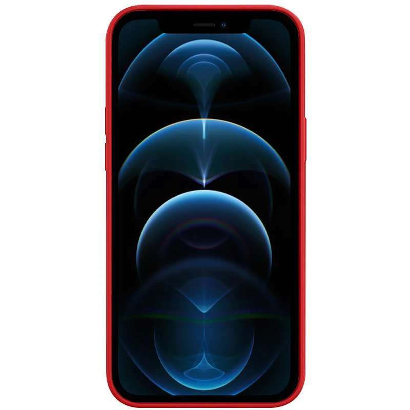 Шкіряний чохол Silicone Case Premium з MagSafe на Apple iPhone 12 – Red. Фото 2 з 3