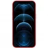 Шкіряний чохол Silicone Case Premium з MagSafe на Apple iPhone 12 – Red. Фото 2 з 3