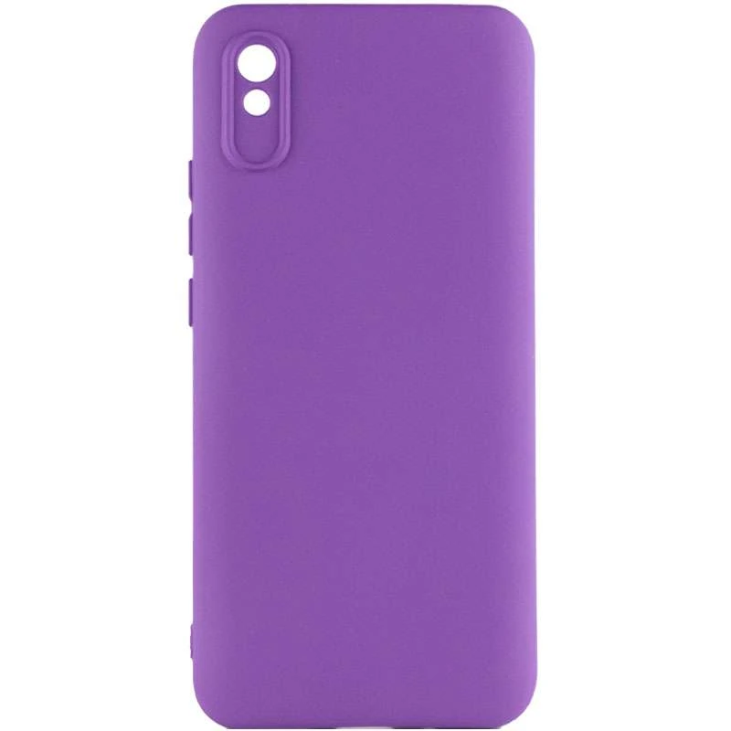 

Чохол Silicone Case Lakshmi з закритою камерою на Xiaomi Redmi 9A (Фіолетовий / Purple)