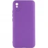 Чохол Silicone Case Lakshmi з закритою камерою на Xiaomi Redmi 9A – Фіолетовий / Purple. Фото 1 з 6