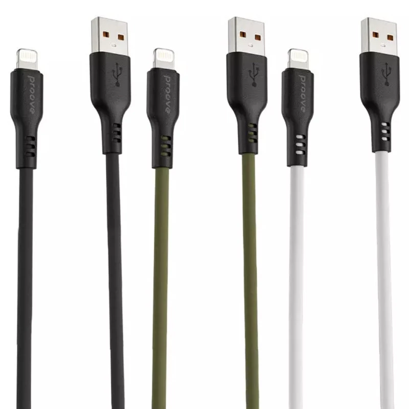 Дата кабель Proove Rebirth USB to Lightning 2.4A (1m) фото 1 з 1