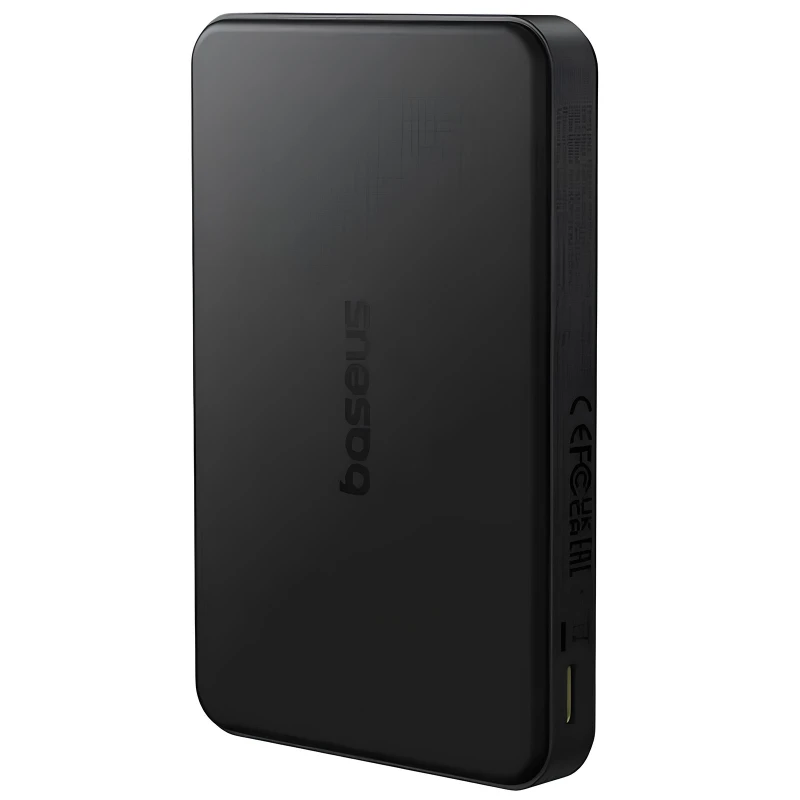 Портативное ЗУ Power Bank Baseus EnerFill FM11 Ultra-Mini 22.5W с БЗУ 10000mAh (P1008210E123) – Black. Фото 3 из 6