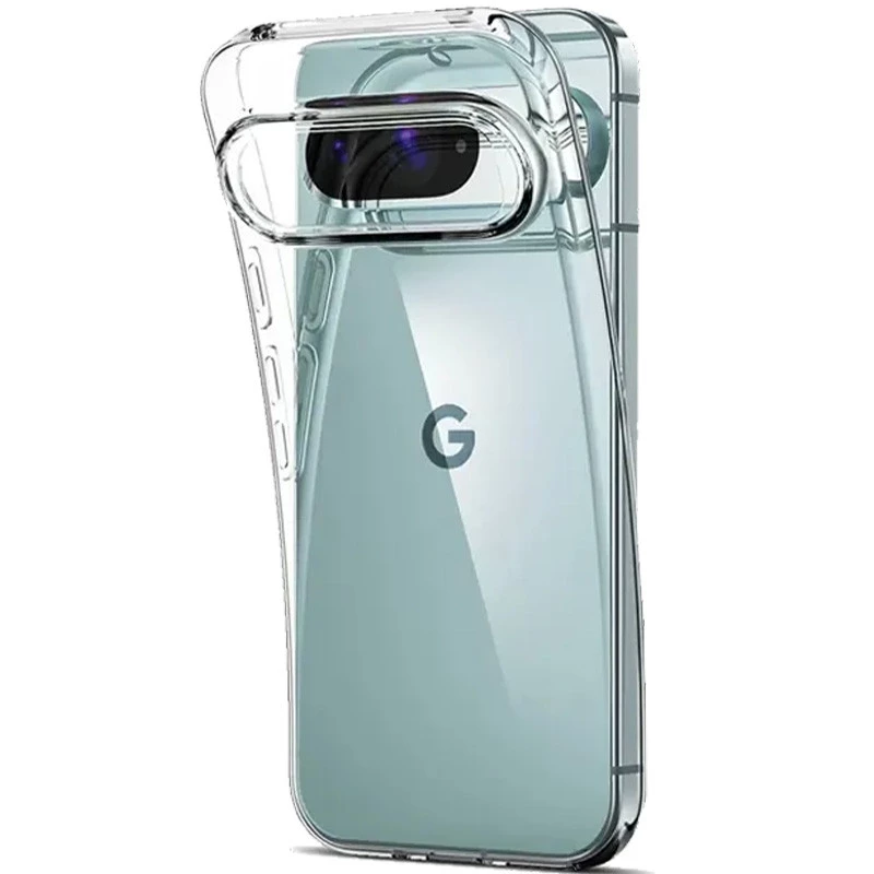 

Ультратонкий силіконовий чохол 1мм на Google Pixel 9 (Безбарвний (прозорий))