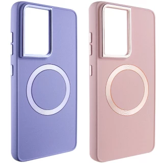 TPU чохол Bonbon з металевими кнопками та MagSafe на Samsung Galaxy S23 Ultra фото 1 з 2