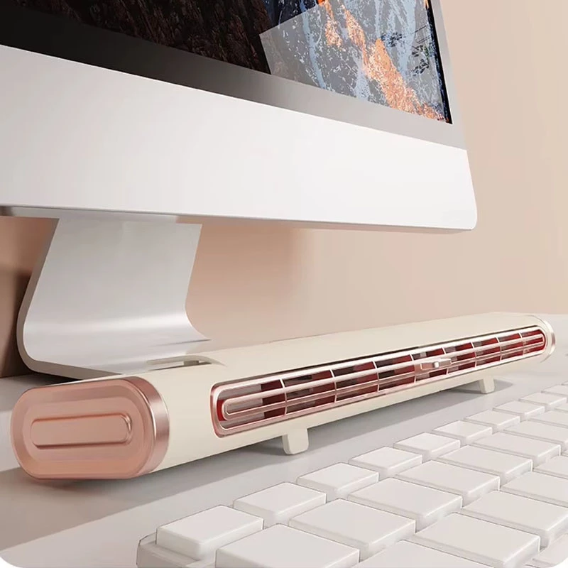 Настільний вентилятор F3 Tower Fan 3 speeds with battery 1200 mAh – Biege. Фото 6 з 8