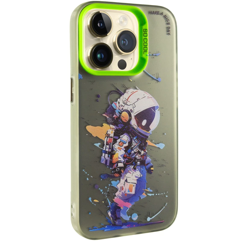 Чохол TPU+PC Street Art для Apple iPhone 15 Pro (6.1") – Astronaut. Фото 1 з 7