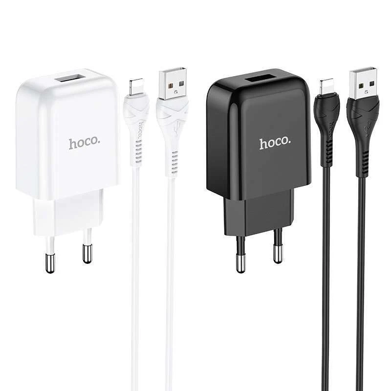 

МЗП HOCO N2 (1USB/2.1A) + USB - Lightning