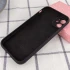 Чохол Silicone Case з захистом камери на Apple iPhone 12 (6.1") – Чорний / Black. Фото 2 з 2