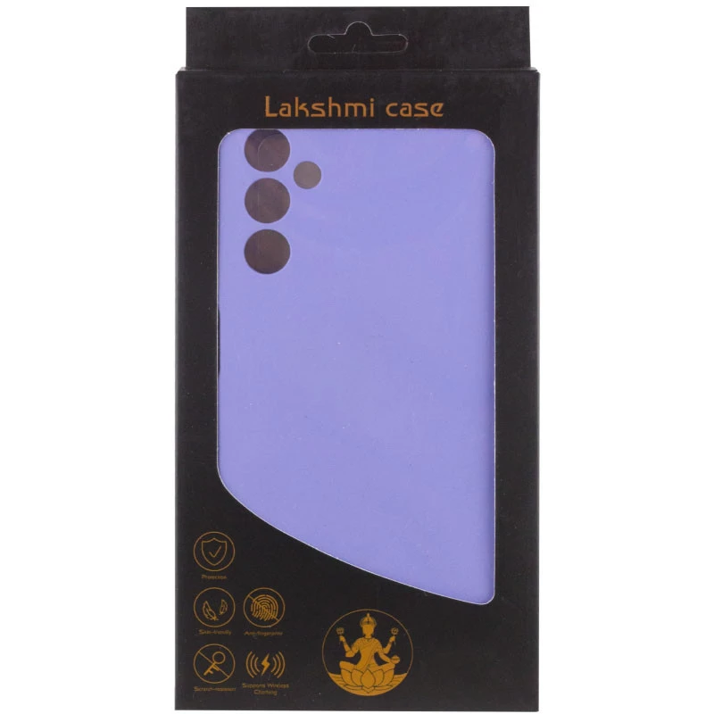 Чохол Silicone Case Lakshmi Premium з закритою камерою на Samsung Galaxy A15 4G/5G – Бузковий / Dasheen. Фото 8 з 8
