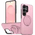 TPU+PC чохол Kalebol Magnetic Case для Samsung Galaxy S26 Ultra – Pink. Фото 2 з 3