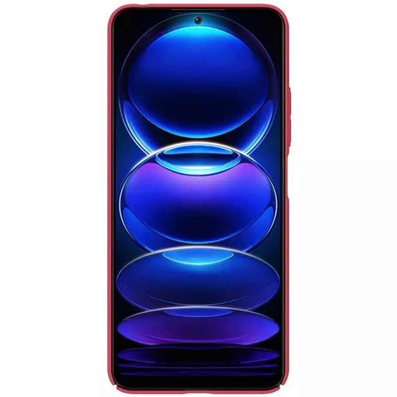 Пластикова накладка Nillkin Frost на Xiaomi Redmi Note 12 5G – Червоний. Фото 2 з 5