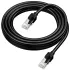 Кабель (патч-корд) Hoco US14 Category 6 Gigabit (5m) – Black. Фото 3 з 5
