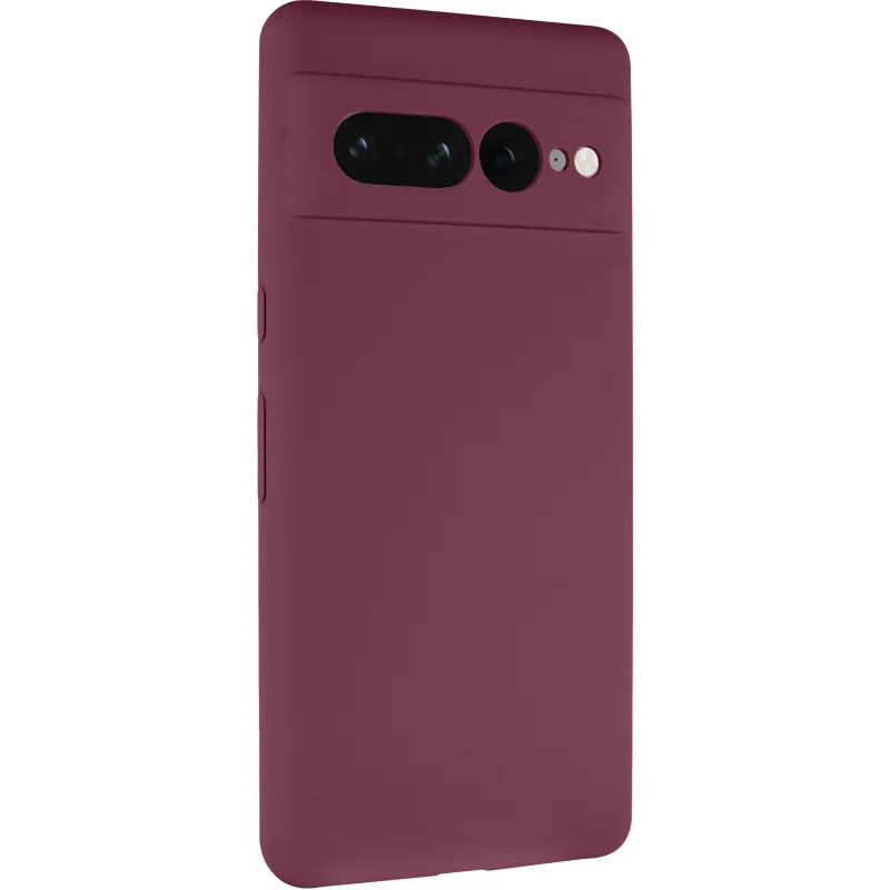 Чохол Silicone Case Lakshmi Premium із закритою камерою для Google Pixel 11 – Бордовий / Plum. Фото 1 з 1