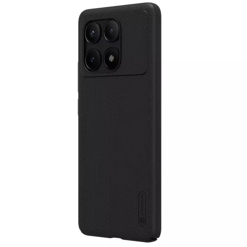 Пластикова накладка Nillkin Frost на Xiaomi Poco X6 Pro – Чорний. Фото 2 Пластикова накладка Nillkin Frost на Xiaomi Poco X6 Pro – Чорний. Фото 2 з 6