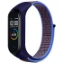 Ремінець Nylon New для Xiaomi Mi Band 3/4/5/6/7 – Navy Blue / Azure. Фото 1 з 1