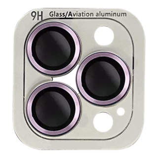 Металеве захисне скло на камеру на Apple iPhone 14 Pro Max (6.7") — Фіолетовий / Purple