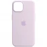 Чохол Silicone Case з закритим низом на Apple iPhone 12 (6.1") – Бузковий / Lilac. Фото 1 з 1