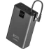 Портативний ЗП Power Bank Gelius Veyron GP-PB312 65W QC+PD 20000 mAh – Black. Фото 3 з 8
