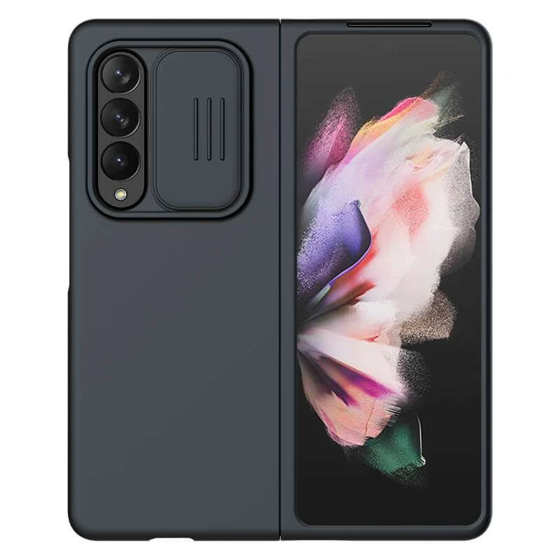 

Силиконовая накладка Nillkin со шторкой для камеры для Samsung Galaxy Z Fold3 (Elegant Black)