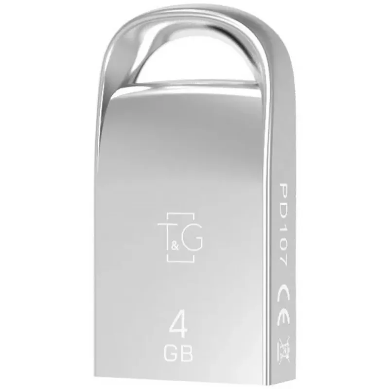 Флеш-накопичувач T&G 107 Metal Series — 4GB фото 1 з 1