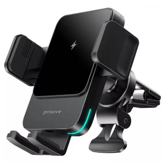 Автотримач з БЗП Proove Sonic 15W фото 1 Автотримач з БЗП Proove Sonic 15W фото 1 з 1