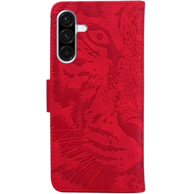 Шкіряний чохол-книжка Tiger для Samsung Galaxy A37 5G – Red. Фото 3 з 7