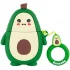 Силіконовий футляр Yummy Fruits для навушників AirPods – Avocado Big / Зелений. Фото 1 з 4
