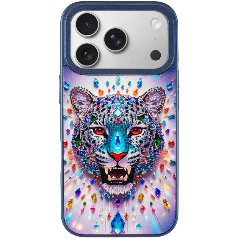 Чохол TPU+PC Crystal Hunt with MagSafe для Apple iPhone 17 Pro Max (6.9") – Blue. Фото 4 з 8