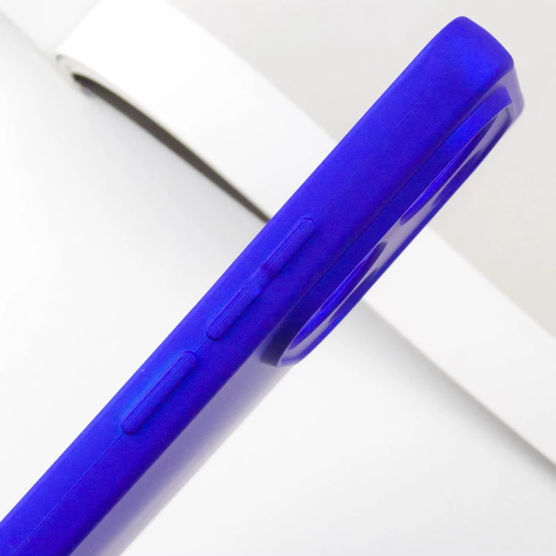 Чохол Silicone Case Lakshmi Plus з закритою камерою на Xiaomi Redmi Note 13 Pro 4G – Синій / Iris. Фото 5 з 7