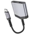 Перехідник Hoco LS40 Type-C to dual Type-C – Metal gray. Фото 6 з 7