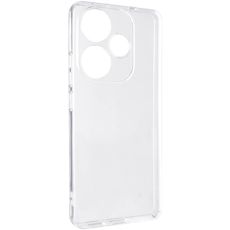 Ультратонкий силіконовий чохол 1,5 мм з захистом камери на Xiaomi Poco F6 фото 2 з 2