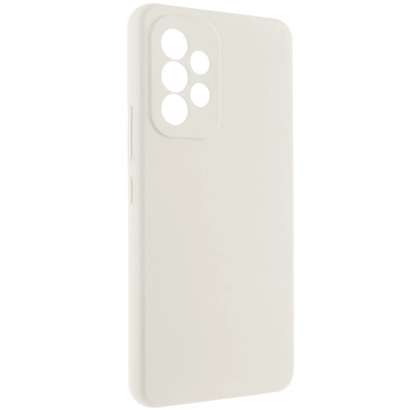 Чохол Silicone Case Lakshmi Premium з закритою камерою на Samsung Galaxy A53 5G – Білий / White. Фото 1 з 1