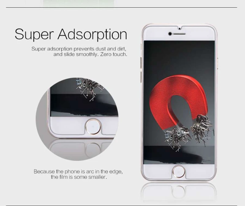 Защитная плёнка Nillkin Crystal для Apple iPhone 6/6s (4.7") фото 5 из 5